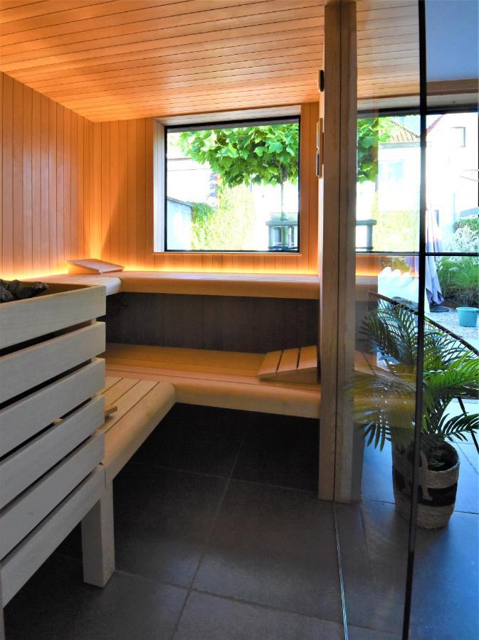 Vakantiewoning Margaux -Free Parking - Sauna Bruges Exterior foto